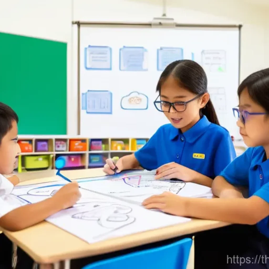 디지털 네이티브 세대 교육 - **Prompt 1: Creative Problem-Solving and Digital Collaboration in a Modern Classroom**
A group o...